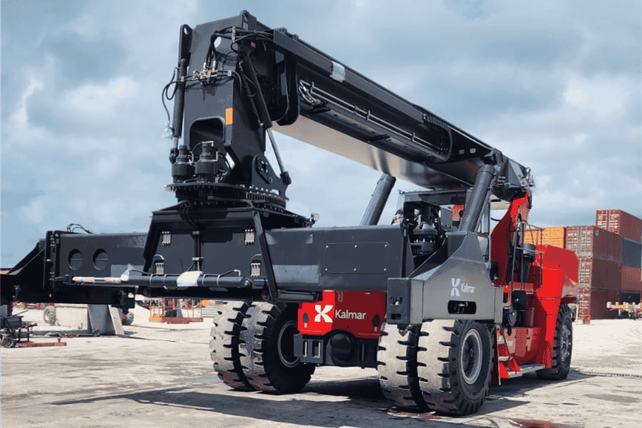 Kalmar Reachstacker Close-up