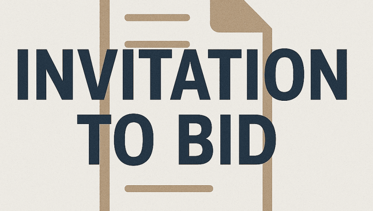 Invitation to bid (Extended) – Lattice Boom Crane